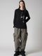 Yohji Yamamoto襦ޥ/30/-ŷ ĹµPT C/BLACK