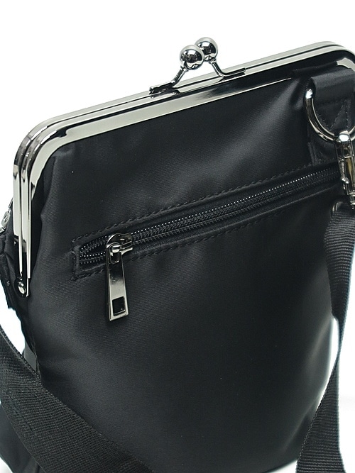 Ground Y�����饦��ɥ磻/POLYESTER SMALL HELMET BAG WITH CLASP/BLACK