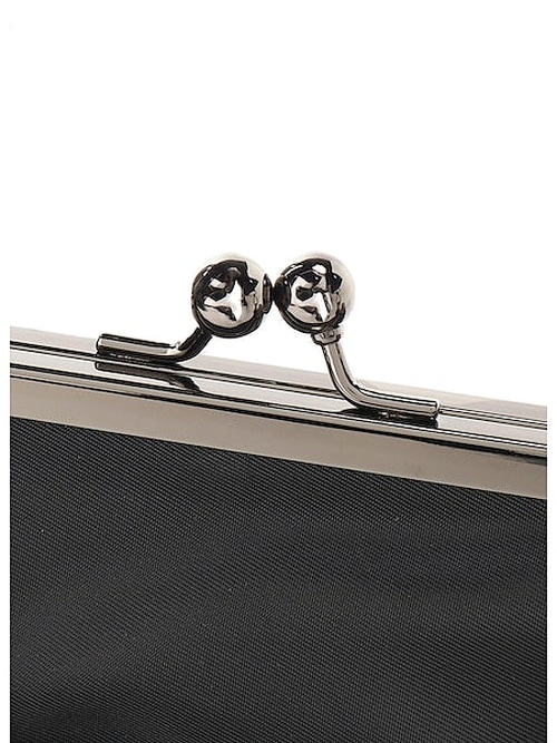 Ground Y�����饦��ɥ磻/POLYESTER SMALL HELMET BAG WITH CLASP/BLACK