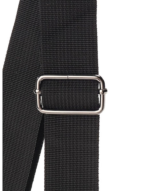 Ground Y�����饦��ɥ磻/POLYESTER SMALL HELMET BAG WITH CLASP/BLACK