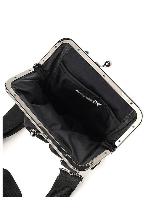 Ground Y�����饦��ɥ磻/POLYESTER SMALL HELMET BAG WITH CLASP/BLACK