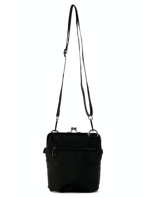 Ground Y�����饦��ɥ磻/POLYESTER SMALL HELMET BAG WITH CLASP/BLACK
