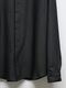 wjk�����֥른��������/fly front shirt/black