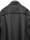 wjk�����֥른��������/fly front shirt/black