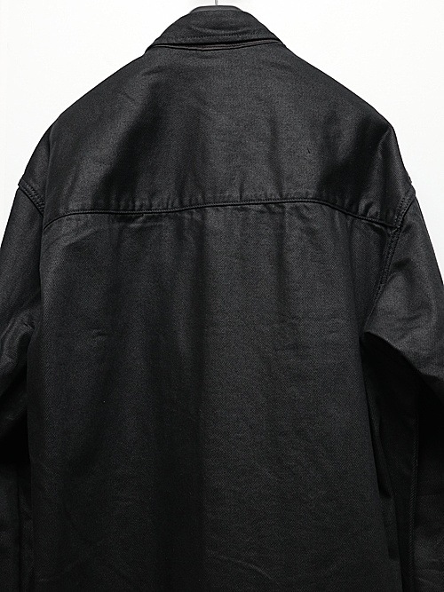 Ground Y �� EDWIN Collaboration/9OZ BLACK TWILL BLOUSE/BLACK