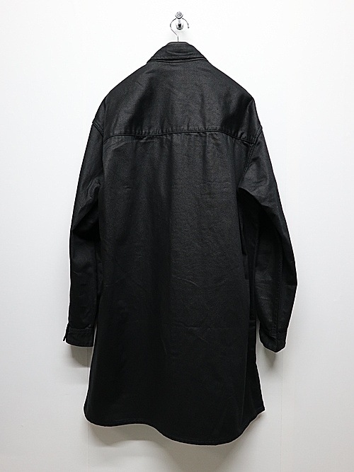 Ground Y �� EDWIN Collaboration/9OZ BLACK TWILL BLOUSE/BLACK