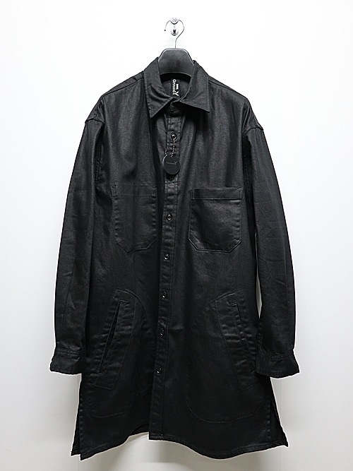 Ground Y �� EDWIN Collaboration/9OZ BLACK TWILL BLOUSE/BLACK