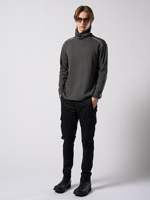 (ͽ���ʡ�11��12������ͽ��/wjk�����֥른��������/back boa cut-off highneck/charcoal