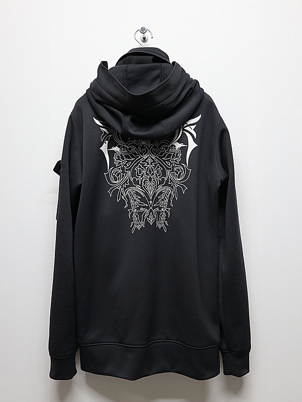 �㴰���kiryuyrik������奦����奦/Double Knit Jersey Stand Collar Blouson/Black