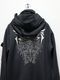 �㴰���kiryuyrik������奦����奦/Double Knit Jersey Stand Collar Blouson/Black