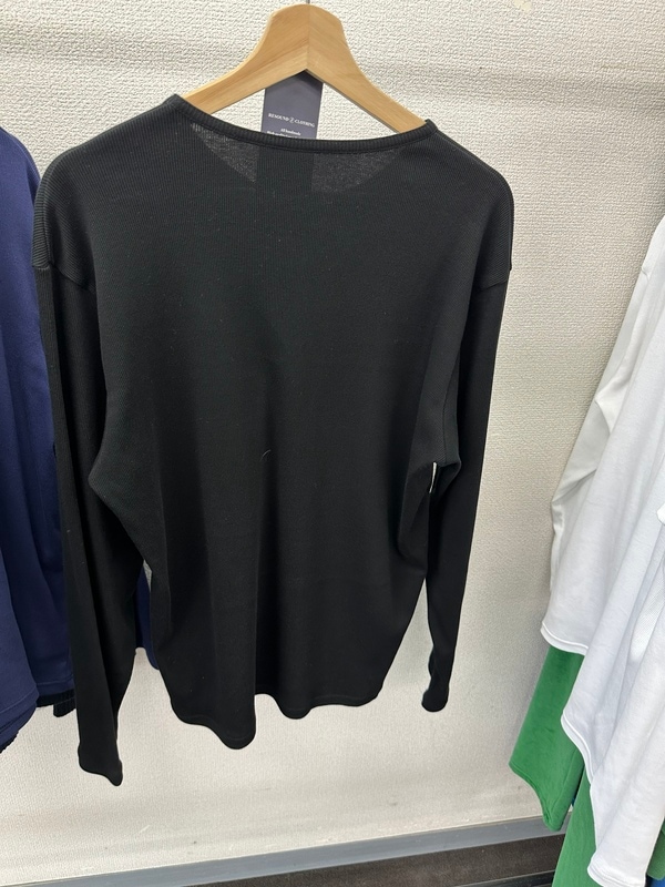(ͽ���ʡ�7��8������ͽ��/41TH RESOUND CLOTHING���ꥵ����ɥ���������/RIB HENRY LONGSLEAVE/BLACK