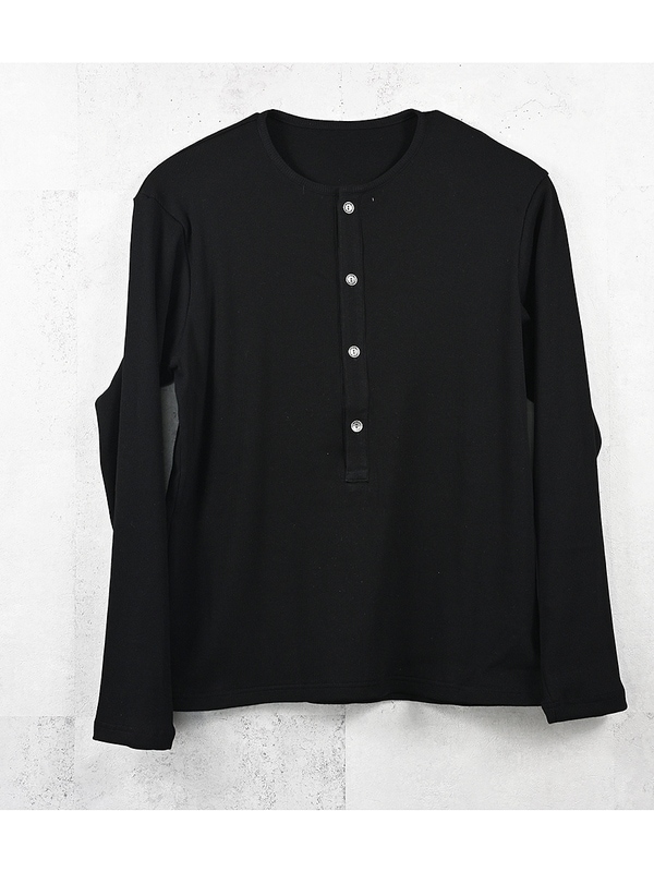 (ͽ���ʡ�7��8������ͽ��/41TH RESOUND CLOTHING���ꥵ����ɥ���������/RIB HENRY LONGSLEAVE/BLACK