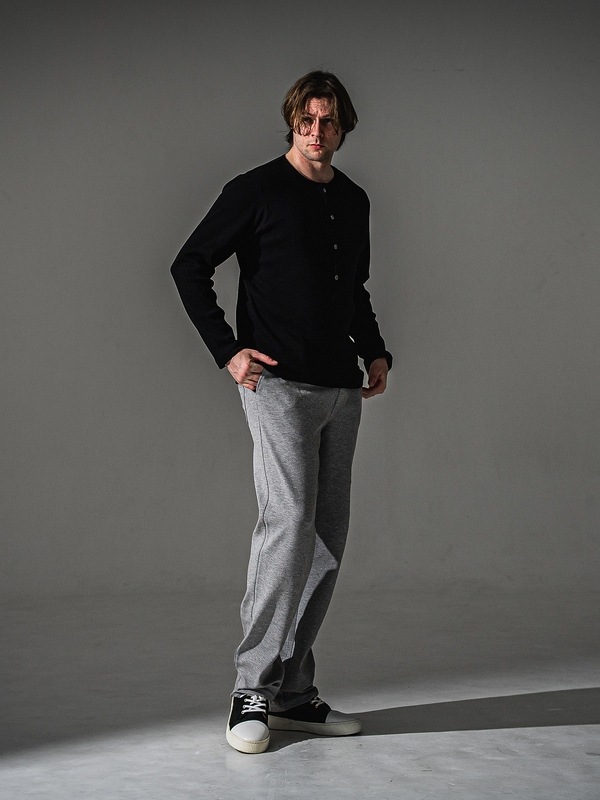 (ͽ���ʡ�7��8������ͽ��/41TH RESOUND CLOTHING���ꥵ����ɥ���������/RIB HENRY LONGSLEAVE/BLACK