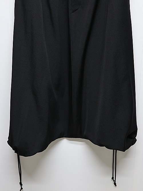 Ground Y饦ɥ磻/W/GABARDINE INSEAM BUTTON SAROUEL PANTS/BLACK