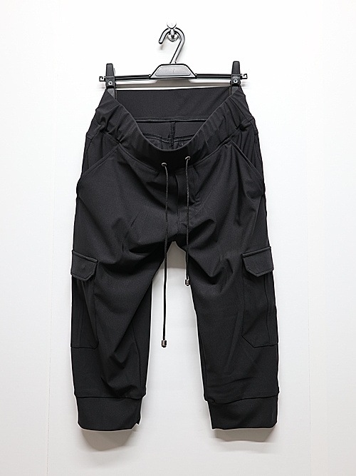 RESOUND CLOTHING���ꥵ����ɥ���������/TIGHT FIT cargo cropped PT/BLACK