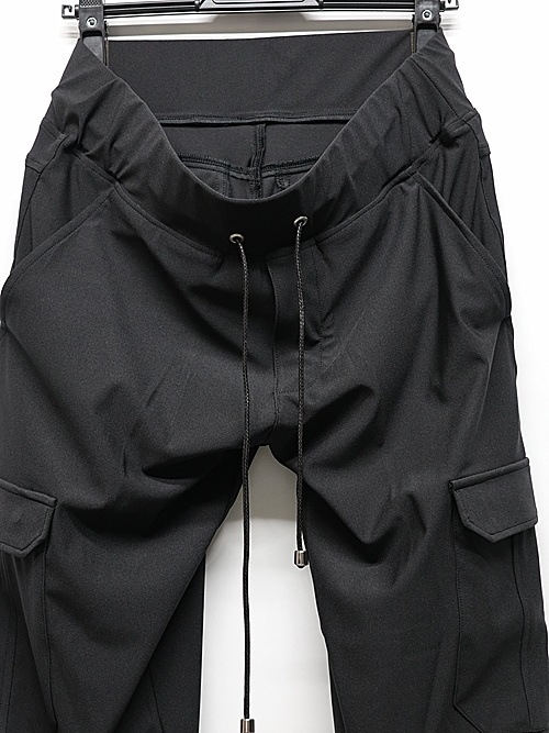 RESOUND CLOTHING���ꥵ����ɥ���������/TIGHT FIT cargo cropped PT/BLACK