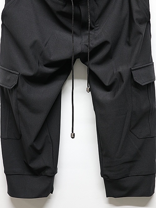 RESOUND CLOTHING���ꥵ����ɥ���������/TIGHT FIT cargo cropped PT/BLACK