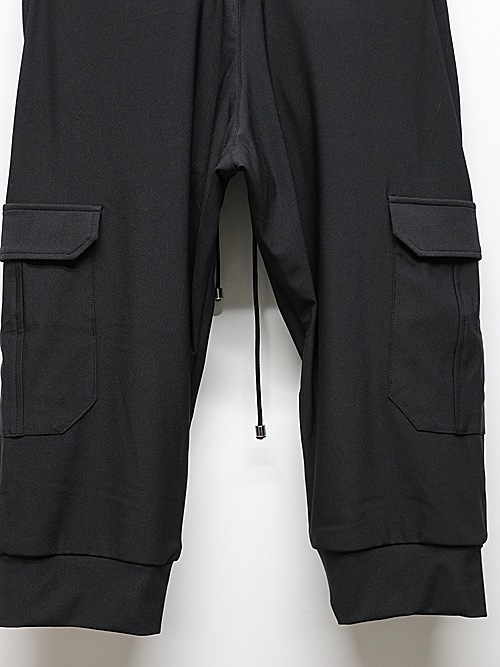 RESOUND CLOTHING���ꥵ����ɥ���������/TIGHT FIT cargo cropped PT/BLACK