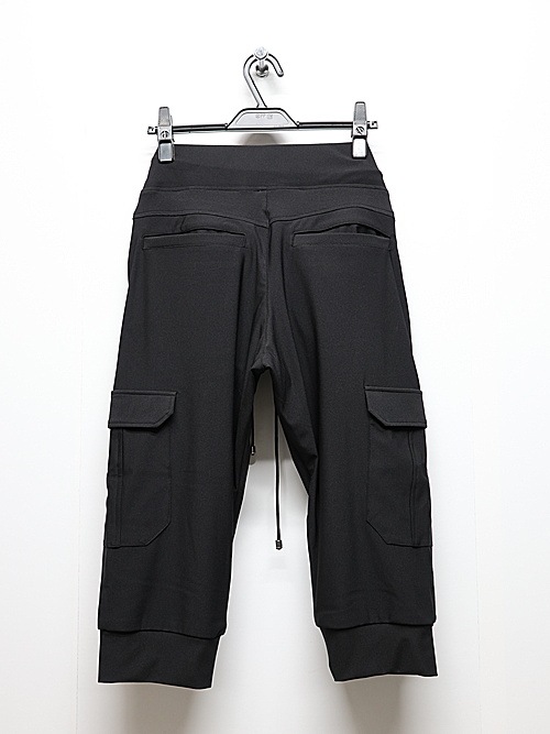 RESOUND CLOTHING���ꥵ����ɥ���������/TIGHT FIT cargo cropped PT/BLACK