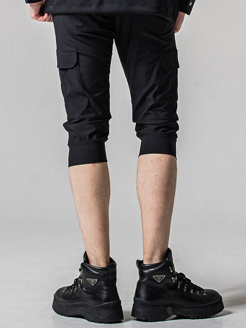 (ͽ���ʡ�4��5������ͽ��/39TH RESOUND CLOTHING���ꥵ����ɥ���������/TIGHT FIT cargo cropped PT/BLACK