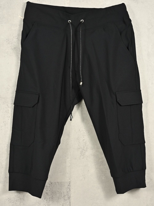 (ͽ���ʡ�4��5������ͽ��/39TH RESOUND CLOTHING���ꥵ����ɥ���������/TIGHT FIT cargo cropped PT/BLACK