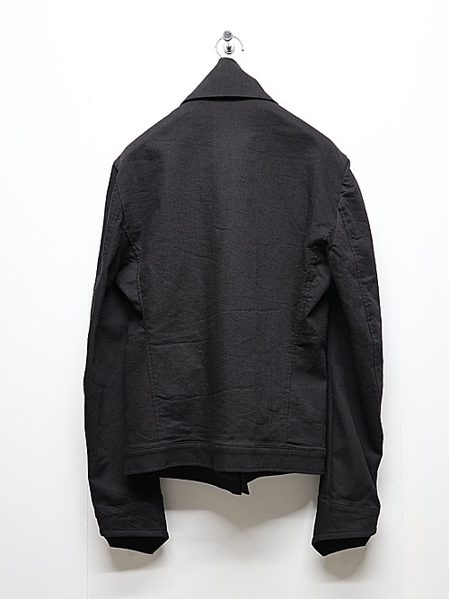 (ͽ���ʡ�4��5������ͽ��/kiryuyrik������奦����奦/Denim Napoleon Blouson/Black