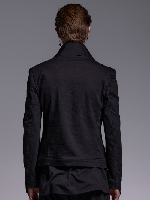 (ͽ���ʡ�4��5������ͽ��/kiryuyrik������奦����奦/Denim Napoleon Blouson/Black