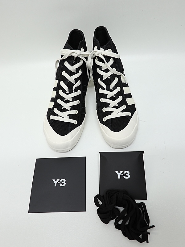 Y-3���磻���꡼/Y-3 NISI HI BLACK/BLACK/OWHITE