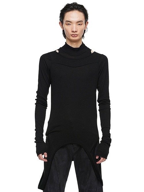 (ͽ����)8��9������ͽ��/JULIUS����ꥦ��/CUPRO/COTTON FRAISE CUT & SEWN8/BLACK