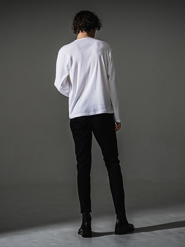 (ͽ���ʡ�7��8������ͽ��/41TH RESOUND CLOTHING���ꥵ����ɥ���������/RIB HENRY LONGSLEAVE/WHITE