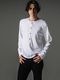 (ͽ���ʡ�7��8������ͽ��/41TH RESOUND CLOTHING���ꥵ����ɥ���������/RIB HENRY LONGSLEAVE/WHITE