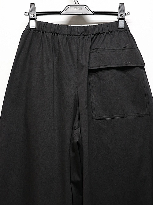 LAD MUSICIANå ߥ塼/60 HIGH COUNT TWILL CROPPED PANTS/BLACK
