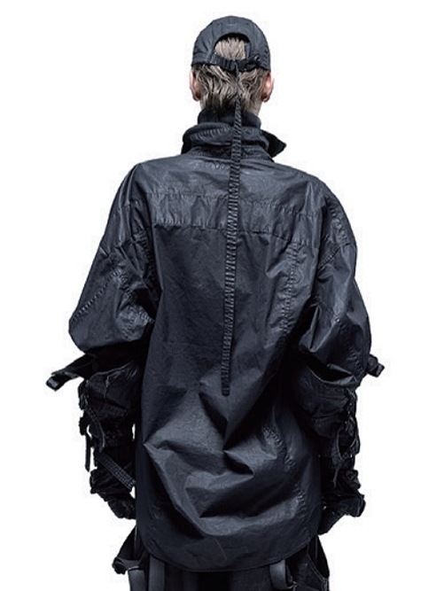 (ͽ)910ͽ/JULIUSꥦ/COATED CLOTH ACCESSORY5/BLACK