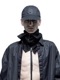 (ͽ)910ͽ/JULIUSꥦ/COATED CLOTH ACCESSORY5/BLACK