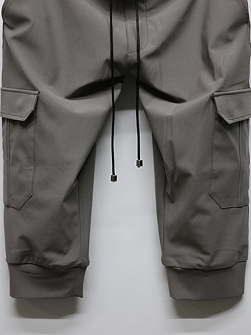 RESOUND CLOTHING���ꥵ����ɥ���������/TIGHT FIT cargo cropped PT/GREY