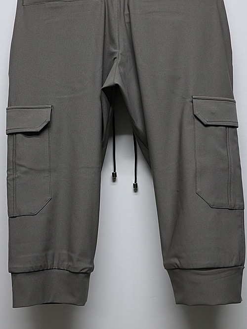 RESOUND CLOTHING���ꥵ����ɥ���������/TIGHT FIT cargo cropped PT/GREY
