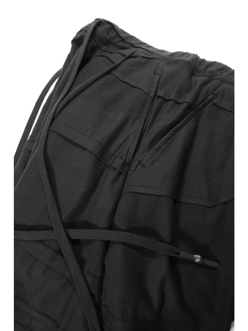 �㴰���nude:masahiko maruyama ���̡���:�ޥ��ҥ��ޥ���/2 TUCKS DROP CROTCH PANTS/Black