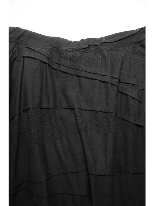 �㴰���nude:masahiko maruyama ���̡���:�ޥ��ҥ��ޥ���/2 TUCKS DROP CROTCH PANTS/Black