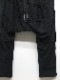�㴰���nude:masahiko maruyama ���̡���:�ޥ��ҥ��ޥ���/2 TUCKS DROP CROTCH PANTS/Black