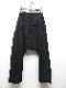 �㴰���nude:masahiko maruyama ���̡���:�ޥ��ҥ��ޥ���/2 TUCKS DROP CROTCH PANTS/Black