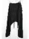 �㴰���nude:masahiko maruyama ���̡���:�ޥ��ҥ��ޥ���/2 TUCKS DROP CROTCH PANTS/Black