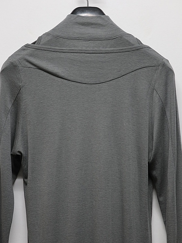 JULIUS����ꥦ��/CUPRO/COTTON FRAISE CUT & SEWN8/CEMENT