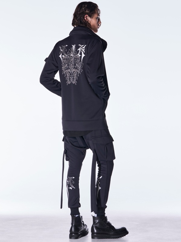 (ͽ���ʡ�8������9������ͽ��/kiryuyrik������奦����奦/Double Knit Jersey Saruel Pants/Black