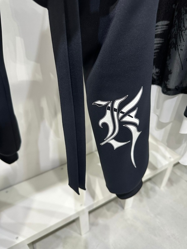 (ͽ���ʡ�8������9������ͽ��/kiryuyrik������奦����奦/Double Knit Jersey Saruel Pants/Black