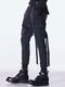 (ͽ���ʡ�8������9������ͽ��/kiryuyrik������奦����奦/Double Knit Jersey Saruel Pants/Black