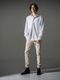 RESOUND CLOTHING���ꥵ����ɥ���������/TIGHT TAPERD CHRIS EASY blister TUCK PANTS/BEIGE