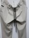 RESOUND CLOTHING���ꥵ����ɥ���������/TIGHT TAPERD CHRIS EASY blister TUCK PANTS/BEIGE