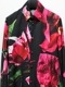 �㴰���THE ONENESS�������ͥ�/Eco Decine Bougainveallea Flare Shirt/Black