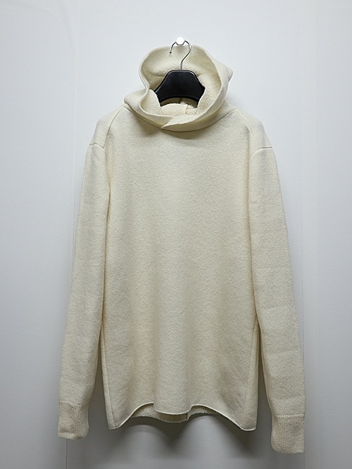 wjk�����֥른��������/back pile hoodie/off white