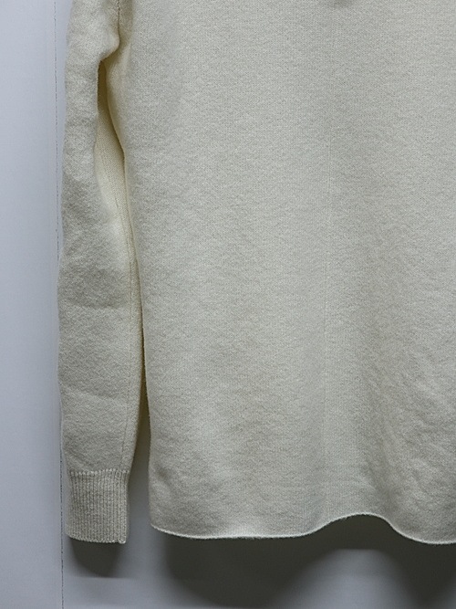 wjk�����֥른��������/back pile hoodie/off white